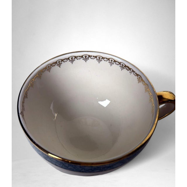 1950s Villeroy & Boch Glazed Faience Tete-a-Tete Set For Sale - Image 12 of 18