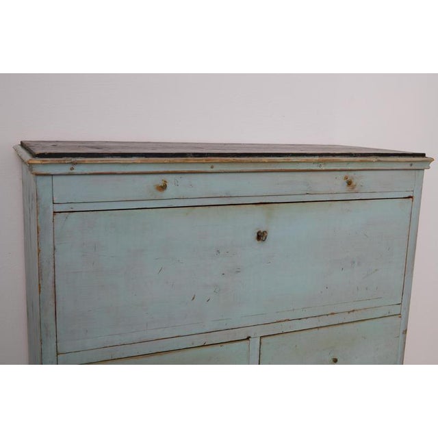 Antique Folk Art Secretary Desk For Sale - Image 12 of 14