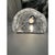 Elegant Transparent Hammered Glass Wall Sconces With Italian Murano Influence - Lot of 4 For Sale - Image 6 of 9