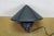 Metal Kichler Textured Black Outdoor Landscape Six Groove Post Light Heads 15011 - a Pair For Sale - Image 7 of 18