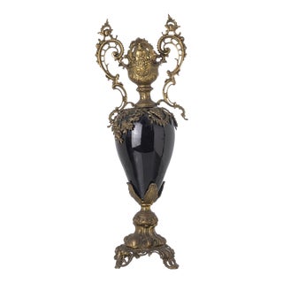 Porcelain Sèvres Pitcher in Bronze For Sale