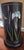 Beautiful black pedestal with flowers and butterflies in carved relief. Lovely colors and detail. Perfect smaller plinth...