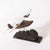 Art Deco Anthoine Art Bois Carved Wood and Metal Seaplane Model on Stand For Sale - Image 13 of 14