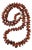 Baltic Amber Hand Tied Beaded Necklace 28” For Sale