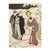 1964 After Kiyonaga "A Walk at Night in Snow", Full-Color Print From Japan For Sale