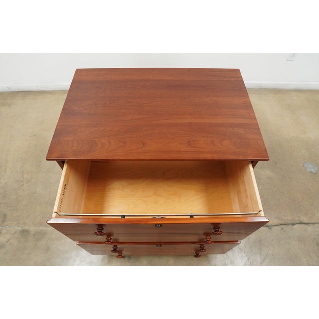 Brown 1990s Ethan Allen American Impressions File Cabinet For Sale - Image 8 of 16