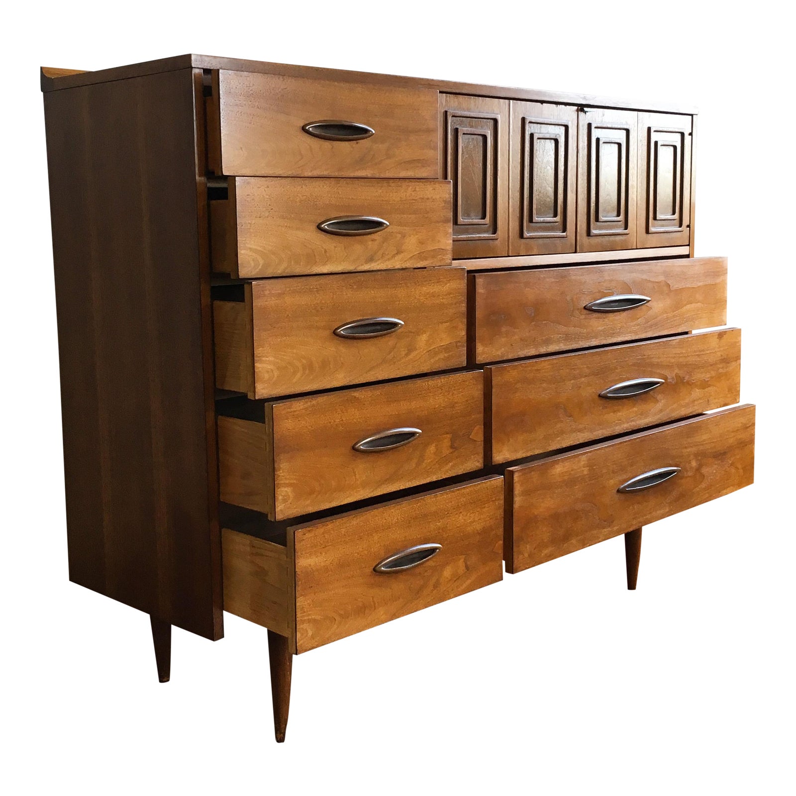 Broyhill Sculptra Magna Highboy Dresser Chairish
