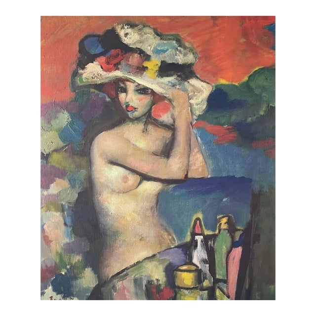 Paul Mathias Padua Female Nude Print For Sale