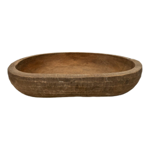 Jumbo Vintage Baga Wood Bowl