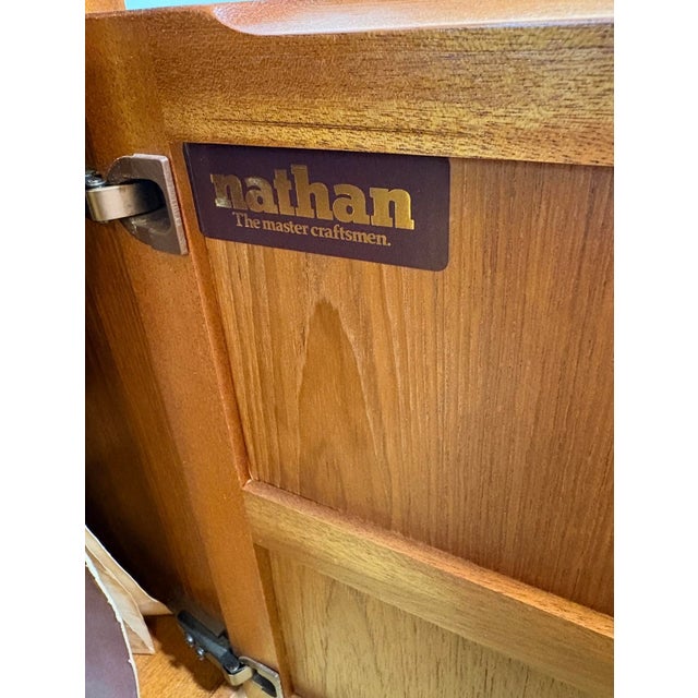 Mid-Century Modern Teak Music Cabinet by Nathan, 1960 For Sale - Image 9 of 14