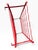 1980s Vintage 1980s Herby 50-Bottle Red Metal Wine Rack, Habitat For Sale - Image 5 of 6
