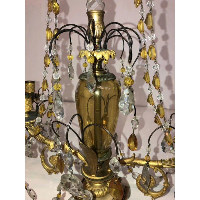 Bronze Russian Candleabra - a Pair For Sale - Image 8 of 9