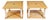 Vintage Biedermeier Birdseye Maple Coffee Tables from Harrods, 20th Century, Set of 2 For Sale