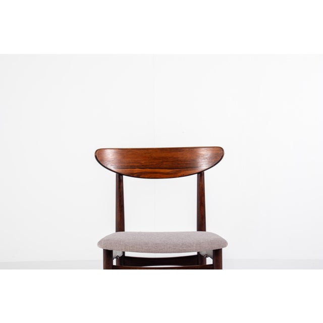 Vintage Danish Rosewood Dining Chairs, 1960s, Set of 6 For Sale - Image 6 of 13