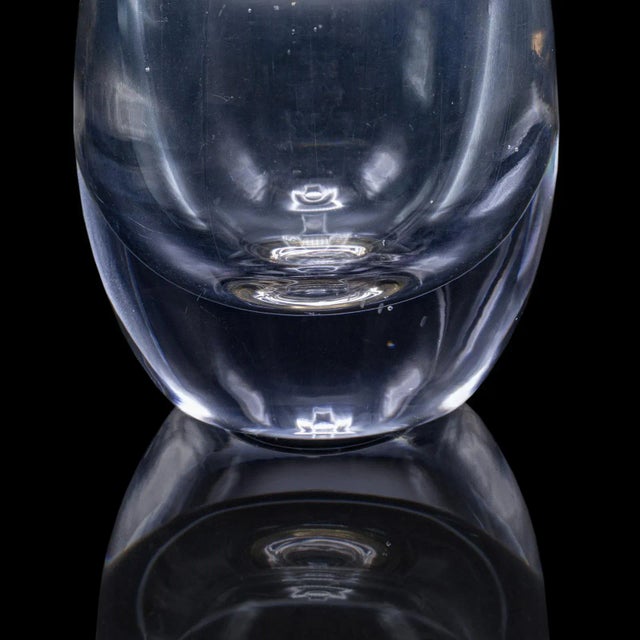 Vintage Flower Sleeve, English, Art Glass, Display, Tear Drop Posy Vase, c.1980 For Sale - Image 9 of 9