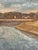 Karl Schlageter, River Landscape Water Expressionism, 1944, Oil on Canvas, Framed For Sale - Image 10 of 13