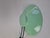 Mid-Century Czech Mint Green Chrome Desk Lamp with Adjustable Shade, 1970 For Sale - Image 11 of 18
