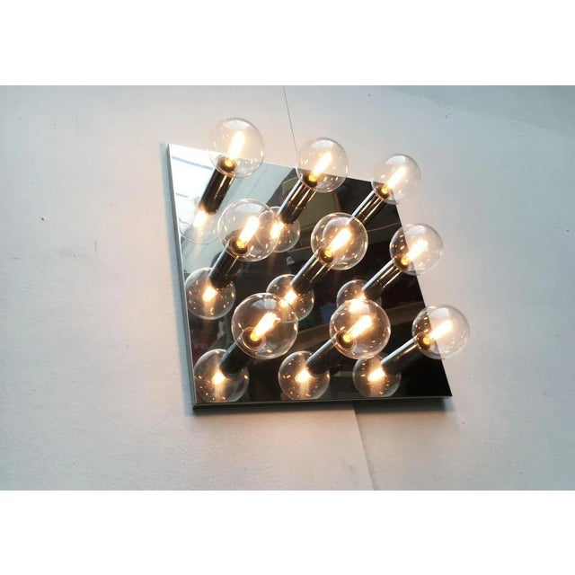 Vintage Space Age Ceiling Lamp by Motoko Ishii for Staff For Sale - Image 11 of 17