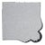 VALVER Grey Embroidered Linen Napkin from Los Encajeros For Sale