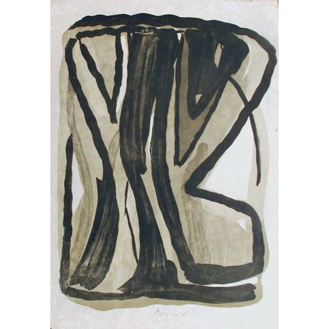 1976 Bram Van Velde Mp 241 Bis Lithograph For Sale