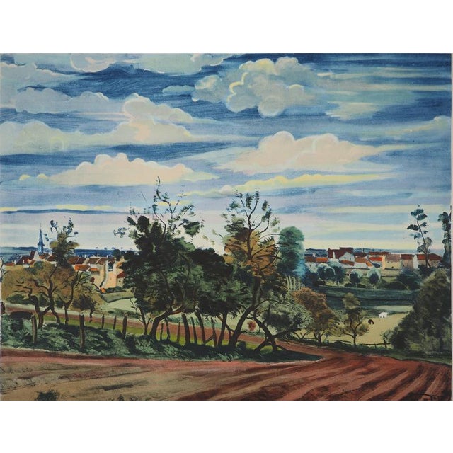 André Derain, The Village Fields, Signed Lithograph For Sale - Image 6 of 8