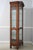Age: Approx: 20 years old Details: Beveled Glass Door High Quality Construction Lighted Interior Mirrored Back Solid Maple...