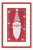 Traditional Santa Snowflake Wall Plaque 18"H For Sale