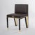 Bizimyer Furniture, "Stella" Chair With Bronze and Exclusive Woven Leather, Tailor Made For Sale In New York - Image 6 of 8