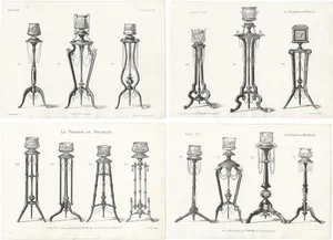 Quetin, Various Planters, 1860, Paper, Set of 4