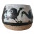 American Studio Pottery Vessel With Hand-Painted Animal Motif, New York For Sale