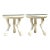 Vintage Lacquered Paw Foot Side Tables After Dickinson - A Pair For Sale