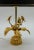 1960s Mid-Century Brass Fleur de Lis Table Lamp, 1960s For Sale - Image 5 of 10