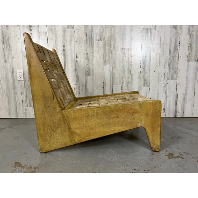 Architectural Modernist Lounge Chair For Sale - Image 12 of 13