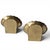 Vintage Hollywood Regency Solid Brass Scallop Shell Bookends - Pair For Sale - Image 9 of 9