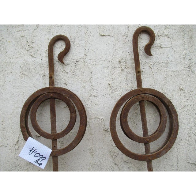 Victorian Victorian Iron Gate Window Door #099 For Sale - Image 3 of 6