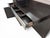 Black Console Table in Lacquered Wood and Glass, Italy, 1980s For Sale - Image 8 of 13