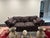 Vintage Custom-Made Tapestry Couch For Sale - Image 13 of 15