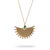 Cleopatra Moonlight Emerald & Pearl Gold Necklace For Sale - Image 11 of 11