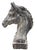 Antique Vintage Cast Iron Horse Head Bust Sculpture – Heavy Equestrian Garden & Entryway Statue For Sale In West Palm - Image 6 of 12