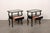 French Mid-Century 2-Tier Black End Tables For Sale In Atlanta - Image 6 of 12