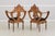 Pair Vintage Continental Figural Carved Armchairs For Sale - Image 16 of 18