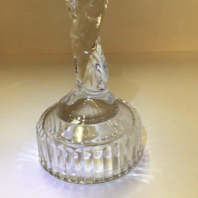 1930's Cambridge Glass Venus Flower Frog/Paperweight For Sale - Image 11 of 13