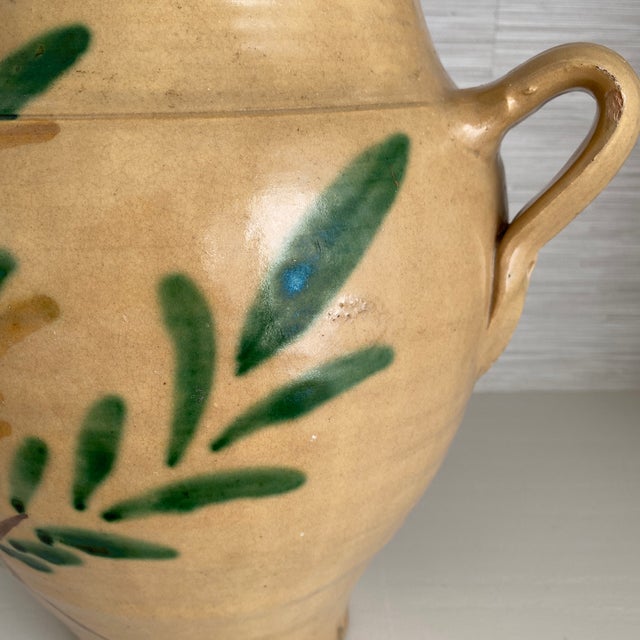 Early 20th Century Spanish Large Orza Jar Earthenware Vessel For Sale - Image 11 of 12