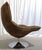 Mid-Century Modern Gently Used Suede Leather Restoration Hardware Chair For Sale - Image 3 of 7