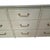 1960s Faux Bamboo Nine Drawer Dresser White Lacquer - Bali Hai Style For Sale In Tampa - Image 6 of 9