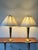 1960s Stiffel Brass Torch Form Table Lamps—a Pair For Sale - Image 10 of 12
