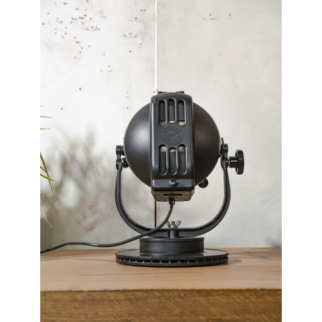 Pig Nose Theater Spotlight Desk Lamp from Strand Electric, England, 1960s For Sale - Image 11 of 16