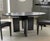 Adonis Round Black Dining Table For Sale - Image 4 of 6