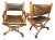 Pair of Vintage 1983 Hollywood Regency Directors Chairs by by Paulo Inc Indiana For Sale