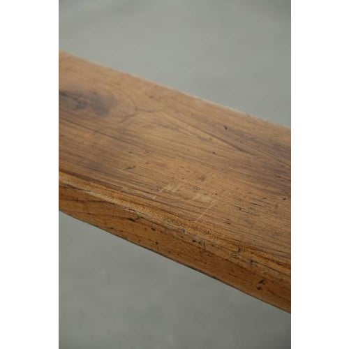 French Brocante Hall Bench For Sale - Image 14 of 16